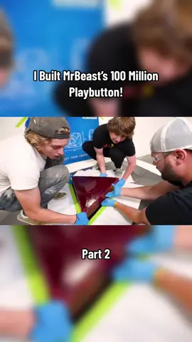 I Built MrBeast’s 100 Million Playbutton! - Part 2