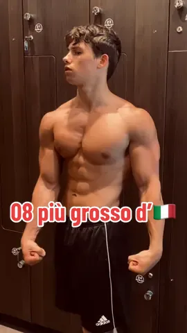 08 piú grosso d’Italia🇮🇹 seguitemi su IG #fyp #gym #aesthetic 
