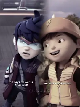 yang satu memaksakan diri karena banyak orang yang dia sayang, satu lagi haus validasi karena kekurangan kasih sayang #boboiboy #fang #boboiboythemovie #boboiboygalaxy #boboiboythemovie2 #boboiboygalaxymusim2 #foryoupage #4u 