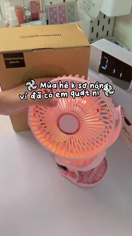 Mùa nóng này may mà có em quạt cứu tinh🥹 #unbox #unboxing #dogiadung #quatmini #quattichdienmini #quatttichdien #quatminicaocap #fyp #viral #xh 