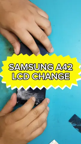 samsung a42 LCD change 
