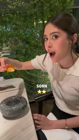 Sorn ⭐️⭐️ thai southern restuarant in bangkok with a two star …. Loved every dish #VoiceEffects #thailand #bangkok #Foodie #fineline #michelin 