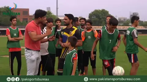 Empowering Pakistani Footballers: Rehman's Journey to Success and Growth in Lahore. watch full video on Pakistan sports bureau YouTube channel #pakistan #tiktok #football #coach #foryou #lahore 