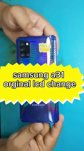 samsung a31 lcd change 
