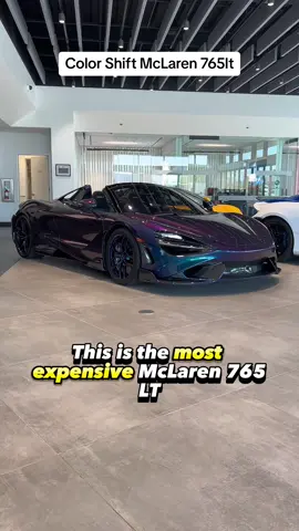 Color Shift McLaren 765lt spider #mclaren #mclaren765lt #supercar