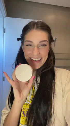 Testando o pó solto da @Rare Beauty !! Me contem se vcs ja testaram!! #grwm #makeupgrwm #arrumesecomigo #rarebeauty #rarebeautypowder 