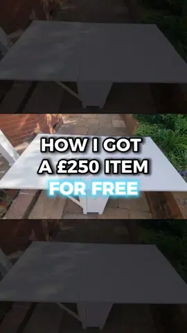 How I got a £250 item for FREE [Pt.1] #0to10K #FREE #fliplife 