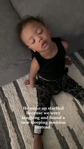 does anyone else’s baby sleep like this? 👀