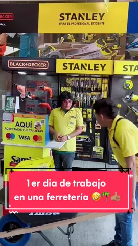 🌴1ee dia de trabajo en @Ferreteria Samir   @Elpropiotavo  #humor #barranquilla #ferreteria #costeños #colombia #parati #xyzbca 