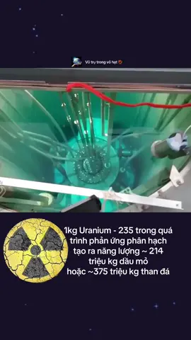 Nhảy vào cái hồ nước này có sao không? ☢️#khampha #khoahoc #LearnOnTikTok #viral #fypシ #nuclear 