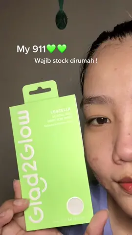 Semakin tidak overthinking kalau jerawatan karena produk ini #acnepatch #glad2glow #acneskin 