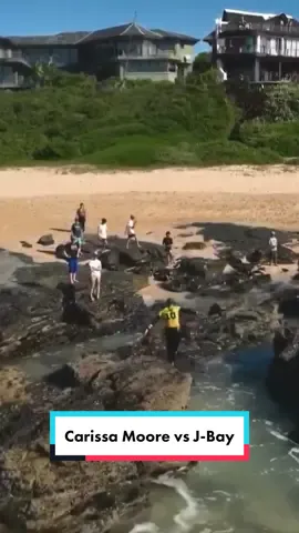 Another year at J-Bay, another broken board for Carissa Moore 🤔  #CoronaOpenJBay 