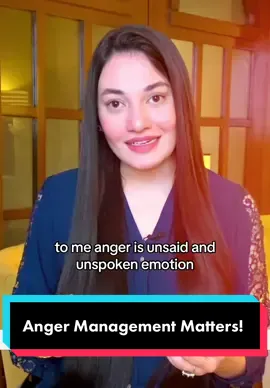 Why is Anger Management important?  #MunibaMazari #AspiretoInspire #DailyMotivation #LearnOnTikTok 