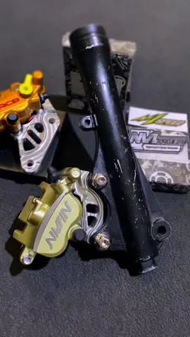 Breket kaliper CNC RCB & Nissin Samurai 2p pnp Shock Mio/Fiz R/Jupiter/125Z Disc 260&300mm  #breketcnc #breketkaliper #fizrjateng #mio5tl #jupiterz #125z #m1speed 
