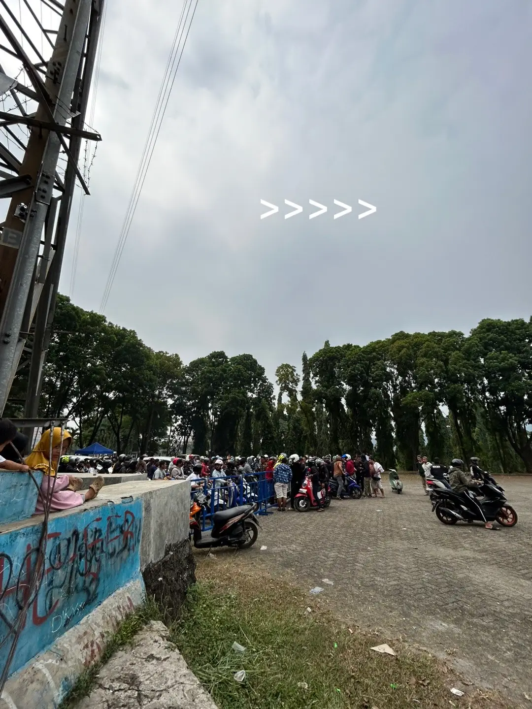 Cukup sekian liputan hari ini 🥶 #vbl 