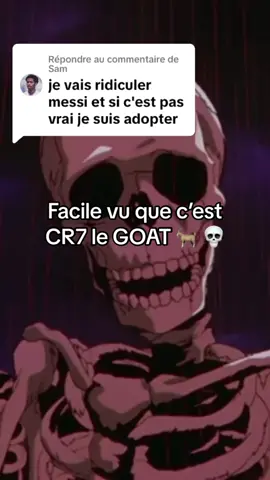 Réponse à @Sam On tient notre GOAT ultime 🐐🐐🐐 Follow et commente pour avoir une chance de faire mieux 💀 #rouedufootball #football #cr7 #goat 