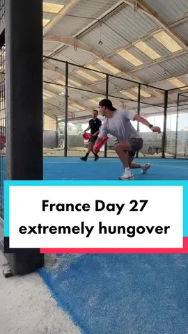France Day 27: Hungover pickle ball to cure a night of bad behavior… back in the kitchen tomorrow  See you guys then! #france #cooking #pickleball #restaurantlife
