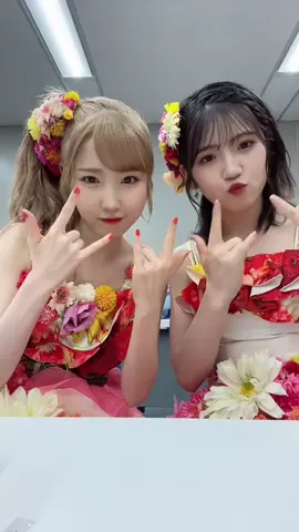 TikTok慣れてない先輩と🤭🍎笑 #AKB48 #村山彩希 #本田仁美 #혼다히토미 