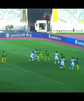 What a goal by gambia 🇬🇲!!! 👏 👏 👏 #fyp #gambia #football #goal #freekick 