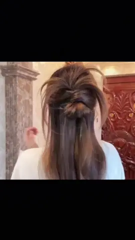 Follow me please.different hairstyles every day #hairstyle #hairtutorial #easyhaisstyles #hairidea #aestherics #hair #fashion #simplehairstyle  #fyp #tiktok #trending