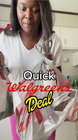 Quick walgreens for today…. This was for Mondays Deal … #walgreensapp #walgreensdeals #cashback #versatilechi 