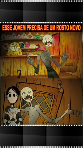 A Loja De Rosto #terror #suspense #animação #sombrioecurioso #series #fy