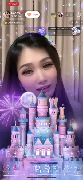 Thank you for beautiful castle @Kang Herman  Seneng nya kayak bocil di kasih permen ya 🤭😂