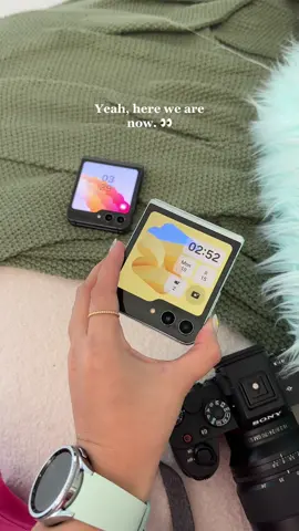 Replying to @앨리스 here we are now! #GalaxyZFlip5 #marybautista #zflip5 #samsungzflip #samsungunpacked 