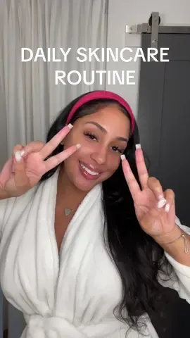 You can find everything in my Amazon SF in bio on my linktree. I do also use serums sometimes, but not consistently enough to include that in my daily routine, if you guys have more questions lmk 🤍🫶🏽 and no i dont use sunscreen everyday.. most of the time im not in direct sunlight anyways, you can put your pitchforks away 😂  #skincareroutine #longervideos #skincare #skincaretips 