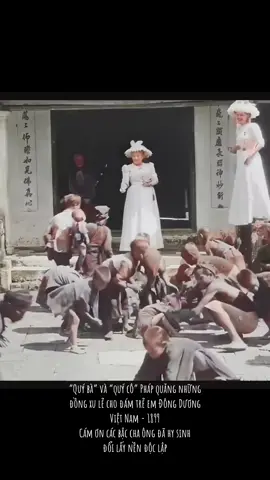 #phap #indochina #vietnam1899 #thucdanphap #ngheokho #treem #nhanquyen  