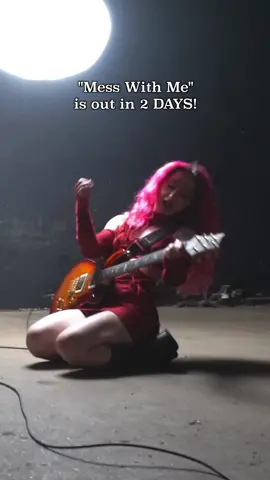 “Mess With Me” is out in 2 days…I can’t wait for you to hear it! ❤️‍🔥 Follow my band 🫶🏻⬇️ @BXRRELL   #altmusic #rock #pop #music #band #newmusic #artist #guitarist 