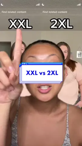 Thank you to @Makayla | plus size fashion for providing a visual representation of the differences in XXL & 2XL! That said, I am curious to hear about what your experiences have been with trying on XXL versus 2XL, do you feel more confident in one size over another? #PlusSizeFashion #PlusSize #PlusSizeInclusive #InclusiveFashion #SizeInclusive 