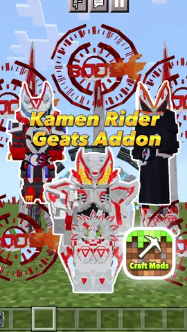 Play Kamen Rider Geats Addon in Minecraft PE 1.20 with Craft Mods #Minecraft #mcpe #shorts #youtube #youtubeshorts #kamen #kamenrider #kamenridergeats #mod #addon