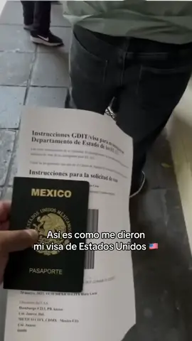 Asi es como me dieron mi visa de Estados Unidos #yulay #documentos #sueñoamericano 