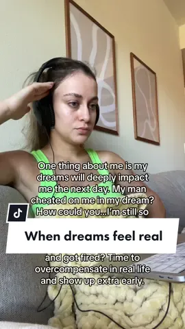 My dreams have me STRESSED #dreams #overthinking #stressfuldreams #emotionalhealth #anxietydreams 