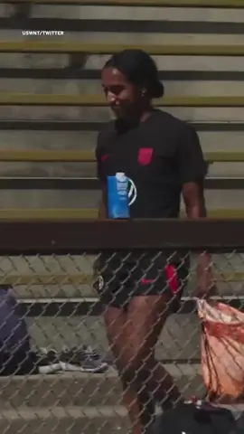 History maker 🌊 @Naomi Girma (🎥 Via @espnW) #NWSL #USWNT #FIFAWWC 