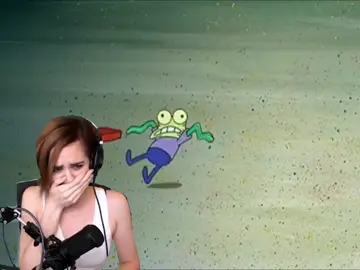That's the cutest hoopla I've ever seen in my life... #spoongebob #spongebobsquarepants #hoopla #cute #cry #squeak #meme #memes #greenscreen 