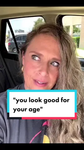 you look good for your age #MomsofTikTok #sincerelyanna #anxietyrelief #over40andfabulous #over30moms #over40andfun #asmrcreator #funnyvideo 