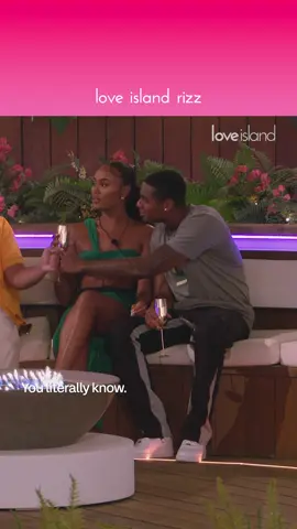 Tyrique's got that #LoveIsland rizz #LoveIsland