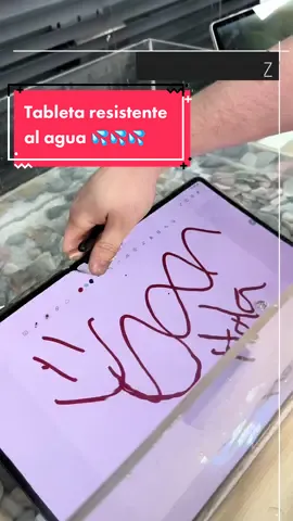 ¿¡Una tableta a prueba de agua?! Esto puede hacer la nueva Tab S9 Ultra de Samsung! #SamsungUnpacked #TabS9 #tecnologia