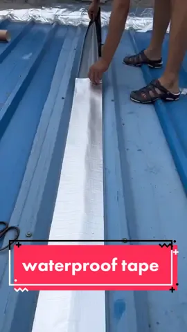 buy 1 take 1 5cm aluminum foll butyl waterproof tape for roof leak roof sealant wall crack pandikit sa bubong tape #waterprooftapealuminium #tiktokhome #homegoodies #waterproof 