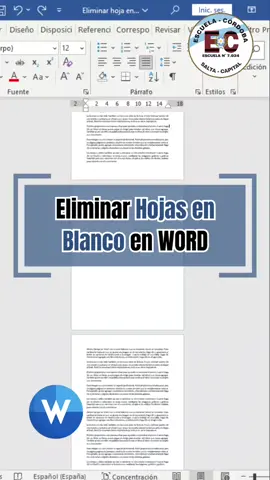 Eliminar hojas en blanco en Word.#word #words #wordtips #wordtiktok #escuelacordoba #7034 #salta #escuelacordoba7034 #tiktok #escuelapublica #argentina #ver #profegustavoaufre #informatica #microsoft #microsofword #fyp #clases #clasesvirtuales #trucos  #tutorial #clasesonline #curso #ayudadocente #ayudamaestros #trucosrapidos #aprende #parati #AprendeEnTikTok #escuela #capacitacionlaboralsalta #formacionprofesionalsalta