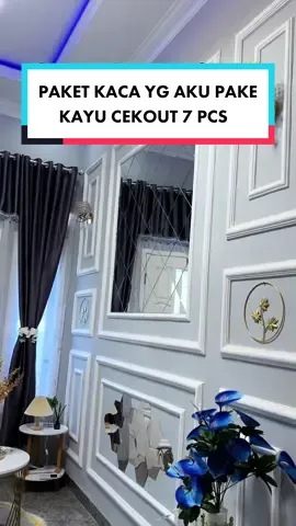 Langsung cekout paket kaca aku pake dikeranjang kuning😍 Sudah Dapat Lem Tinggal Tempel Tanpa Tukang & Triplek, tambahin list silver/gold biar tambah cantik😍 Kaca sudah bergaransi, sertakan Video Unboxing😍 Kayu Molding habis 7x Cekout (14Meter) untuk ruangan 3x3,5 Meter, jika kalian ruangan 3x3m bsa cekout 6pcs, 4x4 cekout 8Pcs, 5x5 cekout 10Pcs atau lebih😍 pemasangan kayu bisa pake lem kayu atau pake paku kayu paling kecil😍 #pernakpernikrumah #perabotrumahtangga #dapurminimalis #dapurestetik #dapuridaman #rumahidaman #rumahminimalis #rumahestetik #perabotrumahmurah #perabotrumahtangga #perabottiktok #kacamolding #kacamurah #molding #paketkaca #paketmolding #kayumolding #ruangtamuestetik #inspirasiruangtamu #ruangtamuminimalis #ruangtamuaestetic 