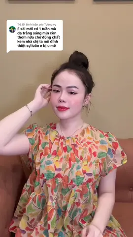 Trả lời @Tường vy Bà nào nói sài kem body công ty ko trắng thử vô đây đọ da với Sang nè hehe 😜 #bodytrendy #bodyloikhuan  #sangsang_chămsócda #hàngchínhhãng 