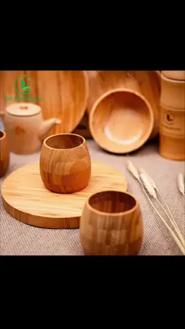 Cốc uống nước bằng tre ..#trending #đồgiadụng #xuhuong 