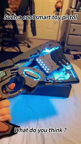 Such a cool smart toy pistol #smart #Love #like #cute #handsome #style #fashion #technology #follow #photography #tech #model #cool #led #rgblights #foryou #fyp #foryoupage #fypシ゚viral #funny #fun