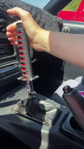now i just need to switch my boot #shiftknob #katanashiftknobgang #katanashifter #manualcar 