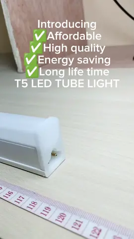 T5 LED TUBE LIGHT AVAILABLE IN 5W, 10W, 16W, 24W #LED #led #ledlights #tubelight #T5 #affordablelight #daylight #highquality  #warmwhite #fyp #fypシ #viralvideo 