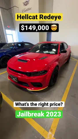 $149,000 for a Dodge Charger is wild!! Smh. #dodge #hellcat #millionaire #fyp #carsoftiktok 