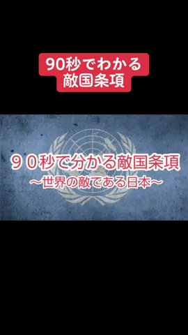 #政治 #政治ネタ #国連敵国条項 